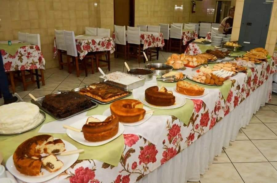 Hotel Novo Tamburi Santa Terezinha do Itaipu Eksteriør billede