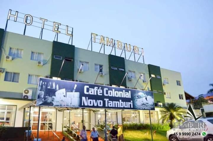 Hotel Novo Tamburi Santa Terezinha do Itaipu Eksteriør billede