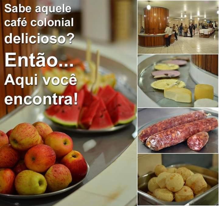 Hotel Novo Tamburi Santa Terezinha do Itaipu Eksteriør billede